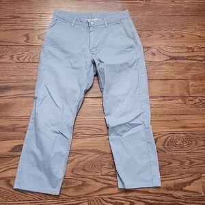 Bonobos Washed Chinos Men 28/30‎ Light Blue Casual Vacations Dadcore Euro Summer